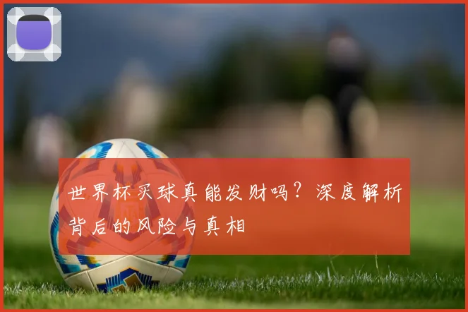 世界杯买球真能发财吗?深度解析背后的风险与真相